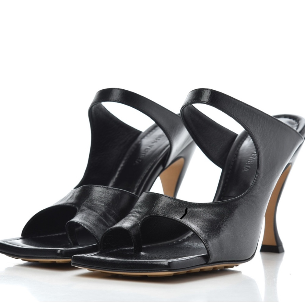 Bottega Veneta Nappa Crunch Lux Sandals size 38